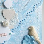 Pamiątka I Komunii św. - błękitny ogród - 