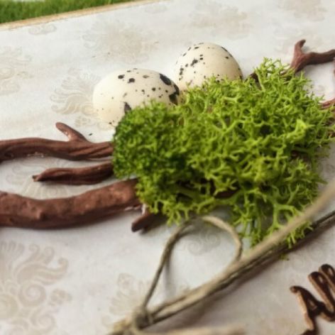 082-Wielkanoc-kartka wielkanona z chrobotkiem