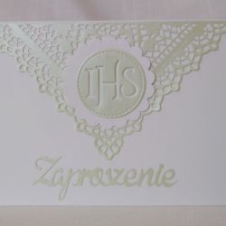 Zaproszenie komunia wzór 84