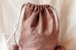 Plecak z haftem dla przedszkolaka PINGWINEK