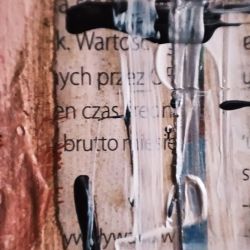 Kolaż:70x100 cm Dziewczyna z paragrafem