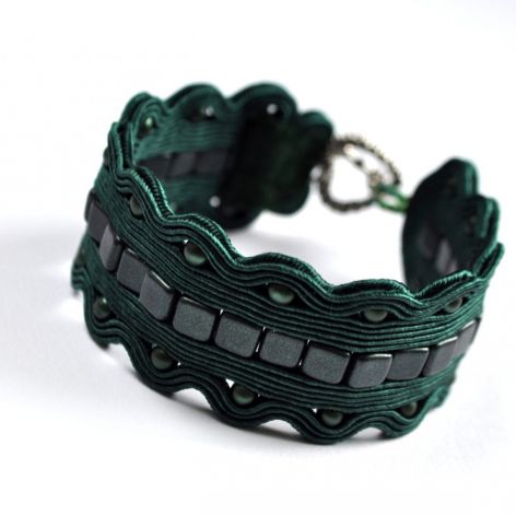 Bransoletka zielona