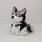 Figurka Husky Pies Miniaturka Piesek - Profil