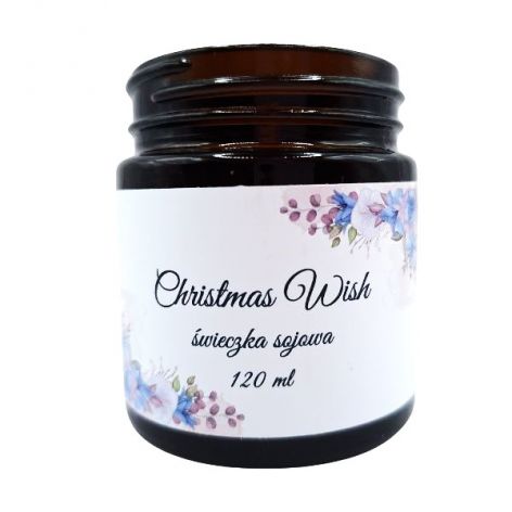Świeczka Sojowa Christmas Wish 120 ml Ręcznie Robiona