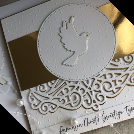 Pamiątka Chrztu Świetego! Kartka z kopertą!