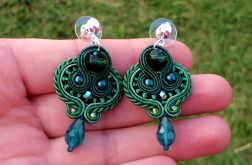 Kolczyki Green-Emerald