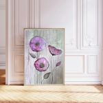 Oryginalna akwarela. Kwiaty  A2 - 