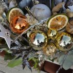 wianek świąteczny srebrny - tylko z naturalnych produktów