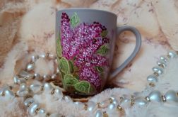 Bzy ręcznie malowany kubek 300 ml.