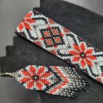 Komplet bużuterii naszyjnik, bransoletka i kolczyki "Słowiańska gwiazda" - Komplet bużuterii naszyjnik, bransoletka i kolczyki "Słowiańska gwiazda"