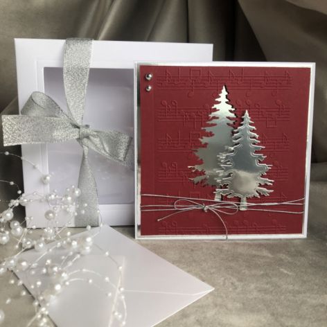 Kartka w pudełku! Voucher! Opakowanie świąteczne! #4