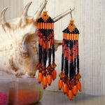 Indiańskie kolczyki słoneczne. - 