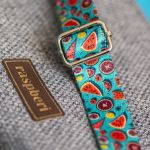 Szara kopertówka mini nerka saszetka - 