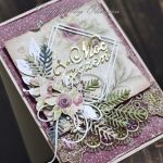 Moc życzeń - peonie w ramce - Peonie - detal III