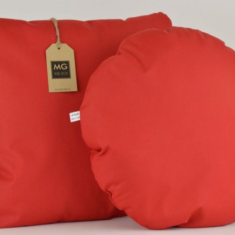 Komplet poduszek dekoracyjnych 40x40 czerwone