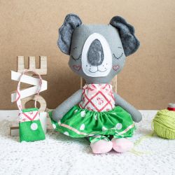 Misiu Koala - Uleczka - 41 cm zestaw ubranek