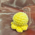 Ręcznie robiona meduza amigurumi – maskotka handmade żółta - Meduzka- żółta