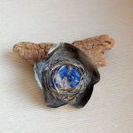 Zawieszka z kamieniem naturalnym- lapis lazuli - Piękny lapis lazuli