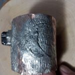 Bransoleta z surowym turmalinem  - 
