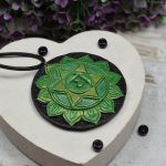 Wisior Anahata - duży wisiorek czakry serca - wisiorek czakry