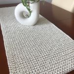 Bieżnik ręcznie robiony,obrus na stół ,35x80cm 5mm - 