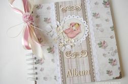 Różany album 22x22 cm