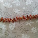 Bransoletka"Amber" ze sznurka i bursztynu - Długość bransoletki 20 cm
