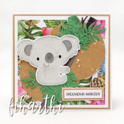 Kartka urodzinowa z misiem koala KU2212