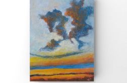 Pejzaż-praca formatu- A4.