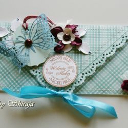 Kopertówka z okazji ślubu- rubinowe lato