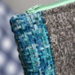 Turkusowo-szara kosmetyczka MAXI - 