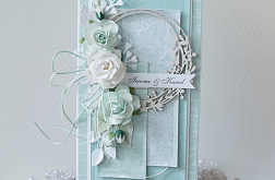 Komplet ślubny w kolorze mięty v.2