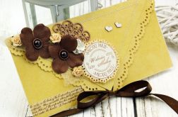 Kartka ślubna- babie lato