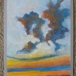 Pejzaż-praca formatu- A4. - 