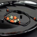 Bransoletka "pomarańcze" - bransoletka pomarańcze