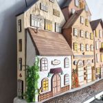 Wieszak - drewniane domki - na klucze i inne drobiazgi 11. - 