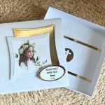 231,Kartka na komunię w pudełku dla dziewczynki z torebką - 231,Kartka na komunię w pudełku dla dziewczynki z torebką