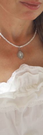 Naszyjnik kamień księżycowy zawieszka kk1k