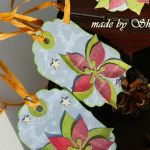 Bileciki do prezentów- gwiazda betlejemska - 