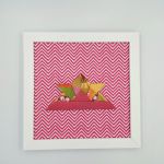 Obrazek origami na ścianę Czapka samuraja - Wiszący