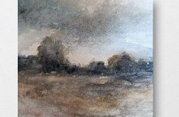 Pejzaż 3-praca formatu 20/20 cm