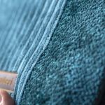 Duża kosmetyczka w kolorze turkusowym - 