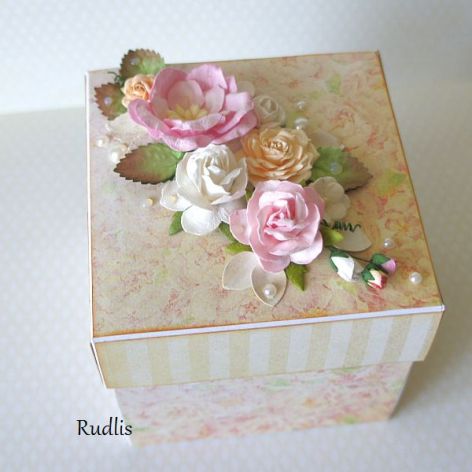 Ślubne życzenia w pudełku - romantycznie