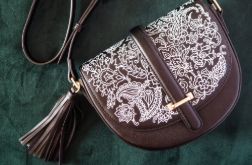 Torebka na ramię ręcznie malowana