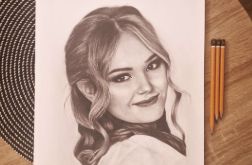 Ręcznie rysowany portret na prezent