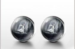 Magiczny las - kolczyki wkrętki