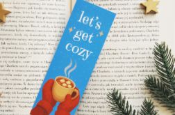 Papierowa zakładka do książki świąteczna