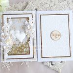 Ślubna kartka w pudełku 1051 - 