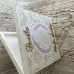 Kartka scrapbooking Aniołek Chrzciny, Chrzest - 