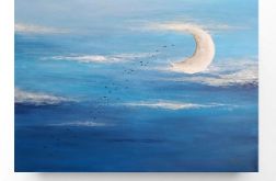 Ulotne myśli-obraz akrylowy